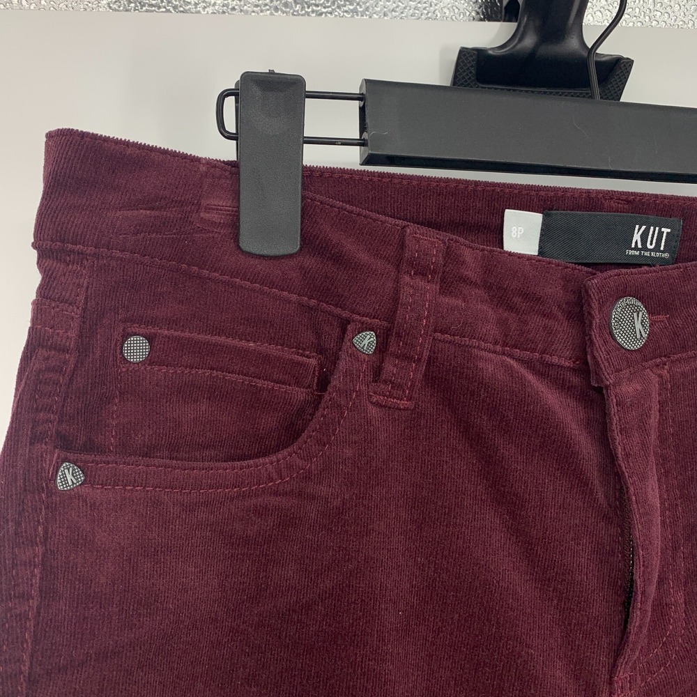 Kut from the Kloth Pants Diana Corduroy Skinny Relaxed Fit - Picture 4 of 11